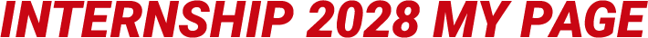 INTERNSHIP 2028 MY PAGE